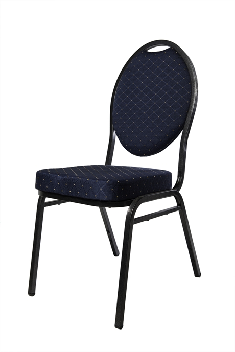 Bankett stol Blå/Stål